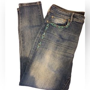 LAUREN Ralph Lauren Women’s Size 12 jeans; Embellished.